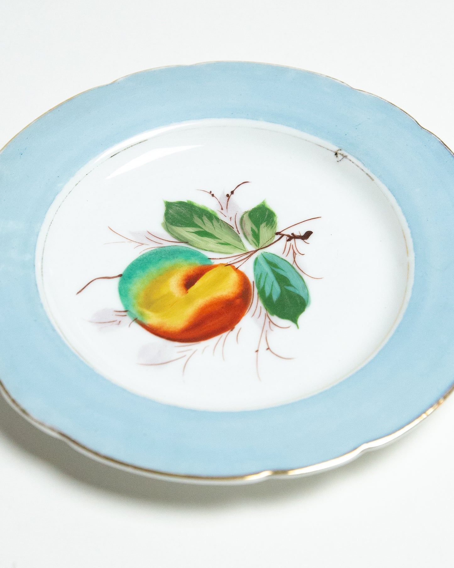 Painted Apricot Plate