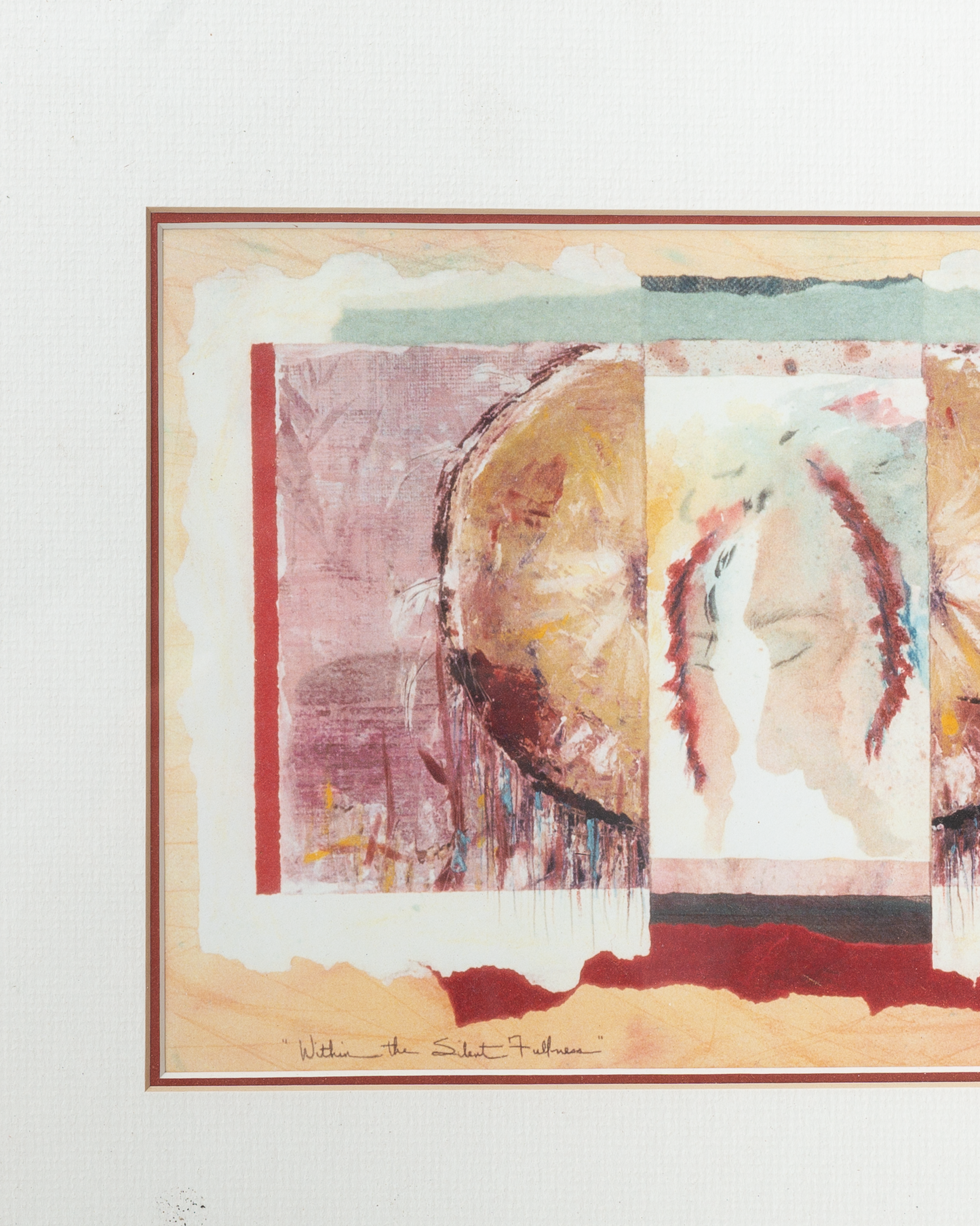 "Within the Silent Fullness" Framed Art Print
