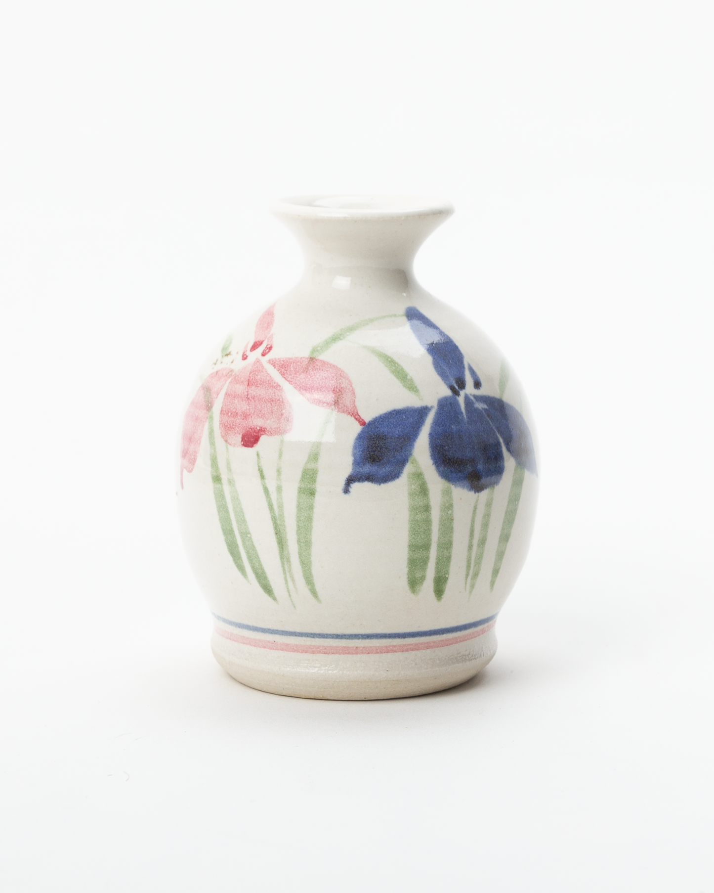 Ceramic Iris Bud Vase
