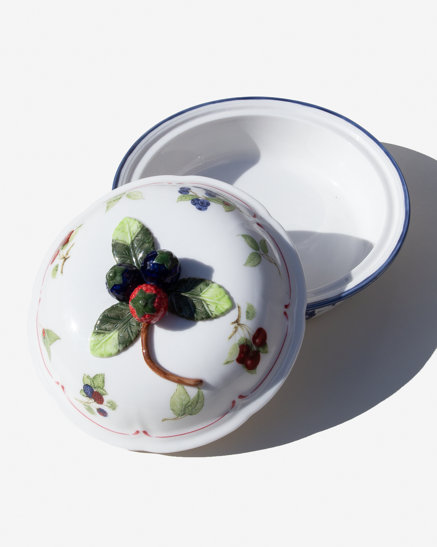 Berry Covered Bowl