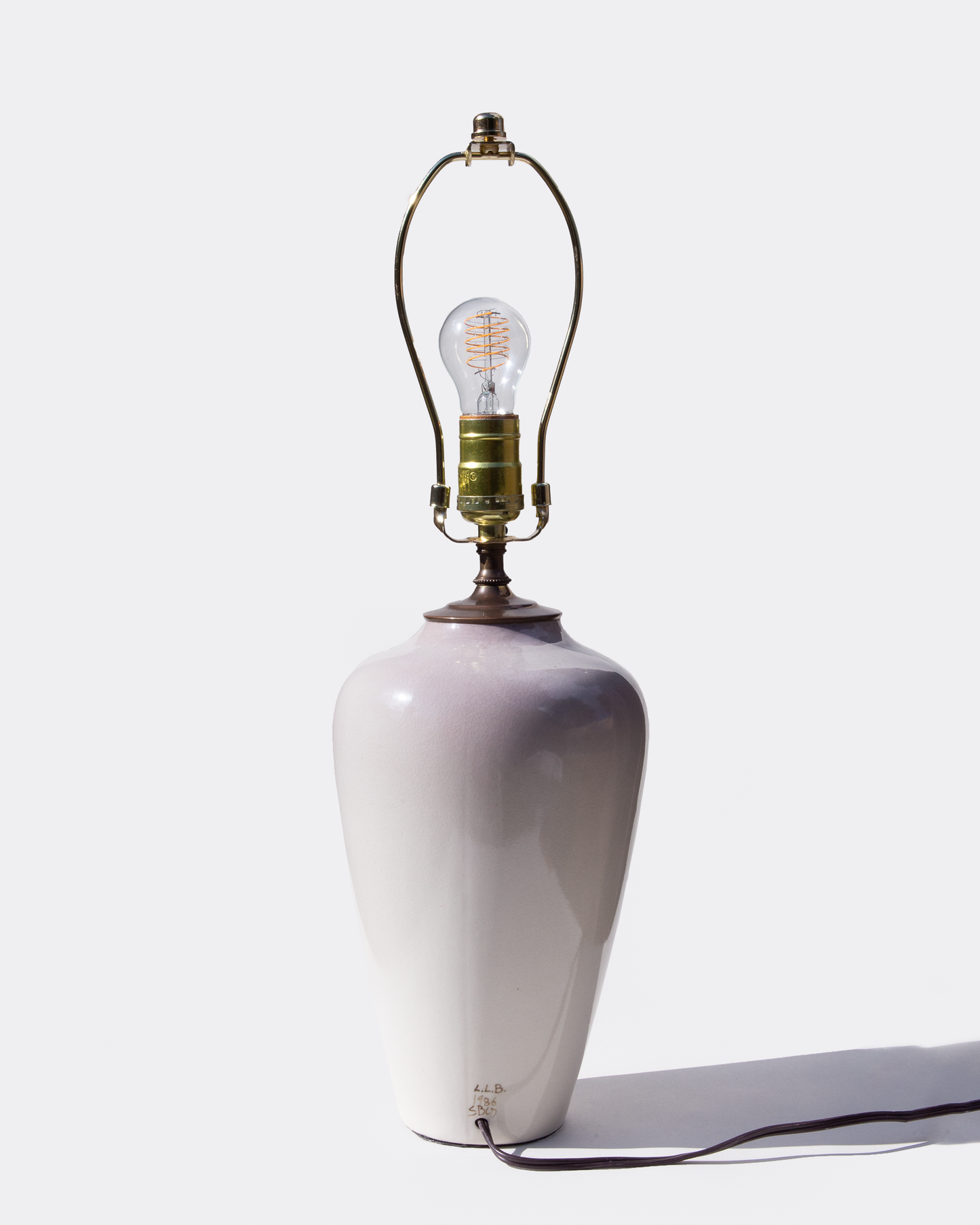 Floral Ceramic Lamp