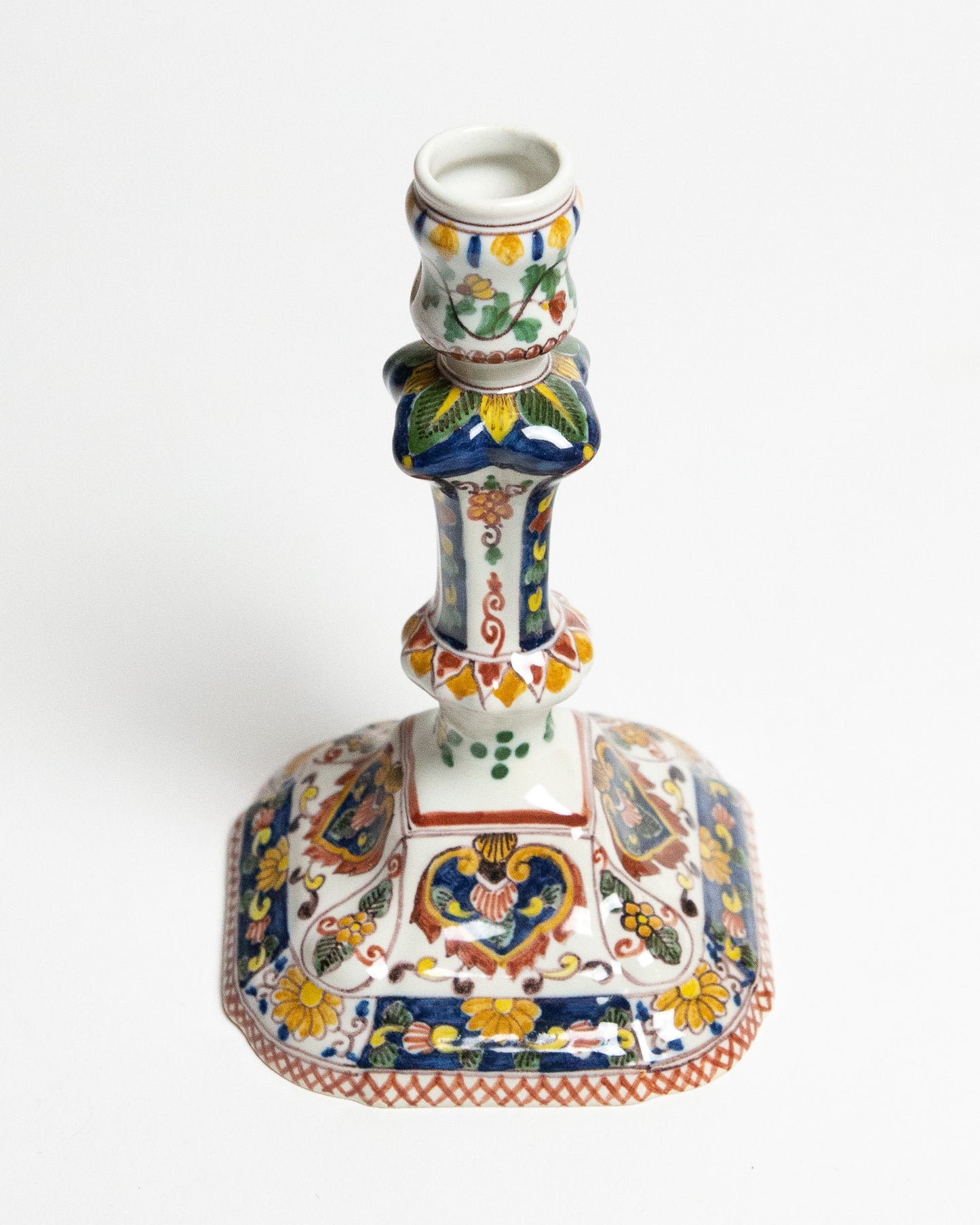 Dutch Hand Painted Candle Stick