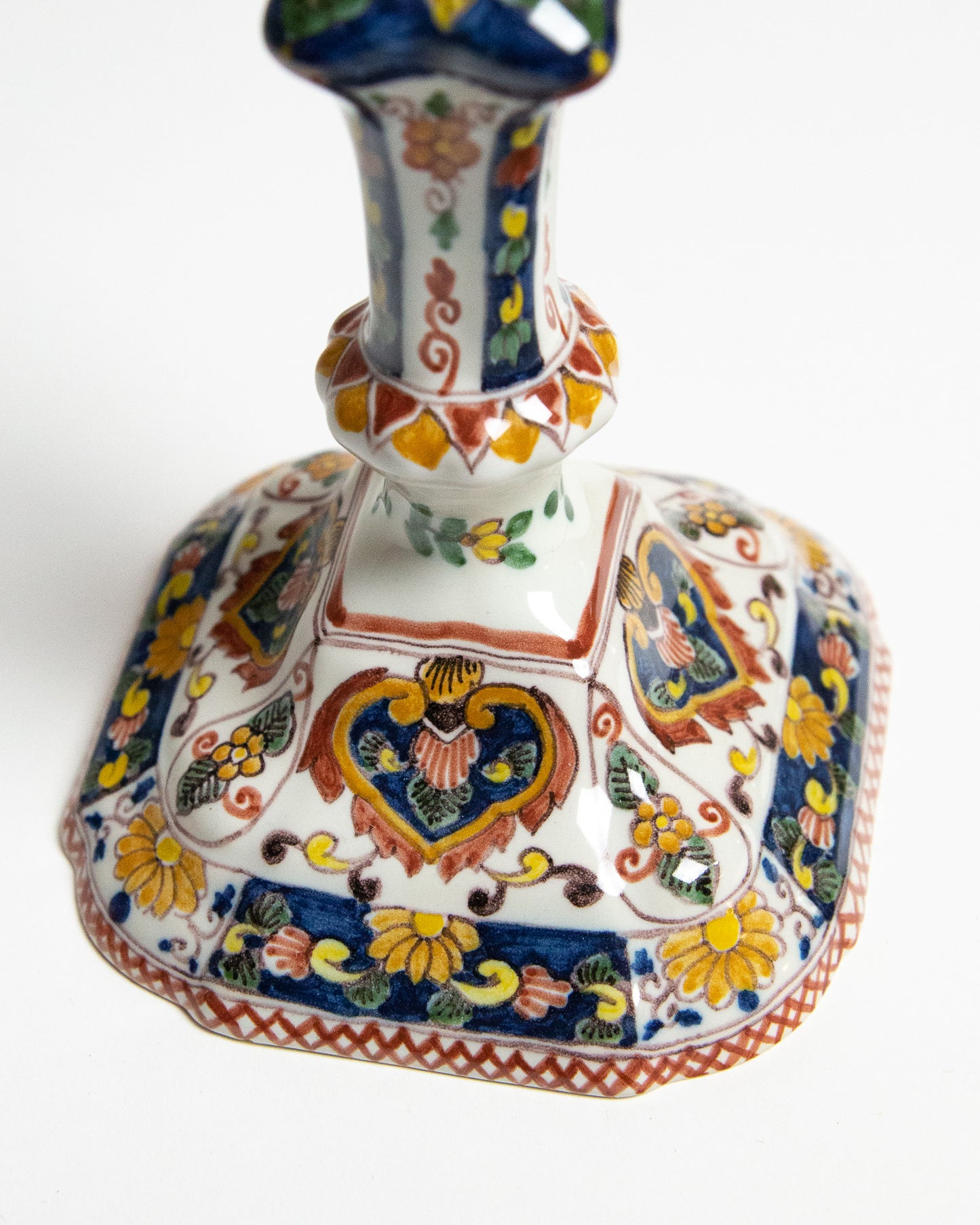 Dutch Hand Painted Candle Stick