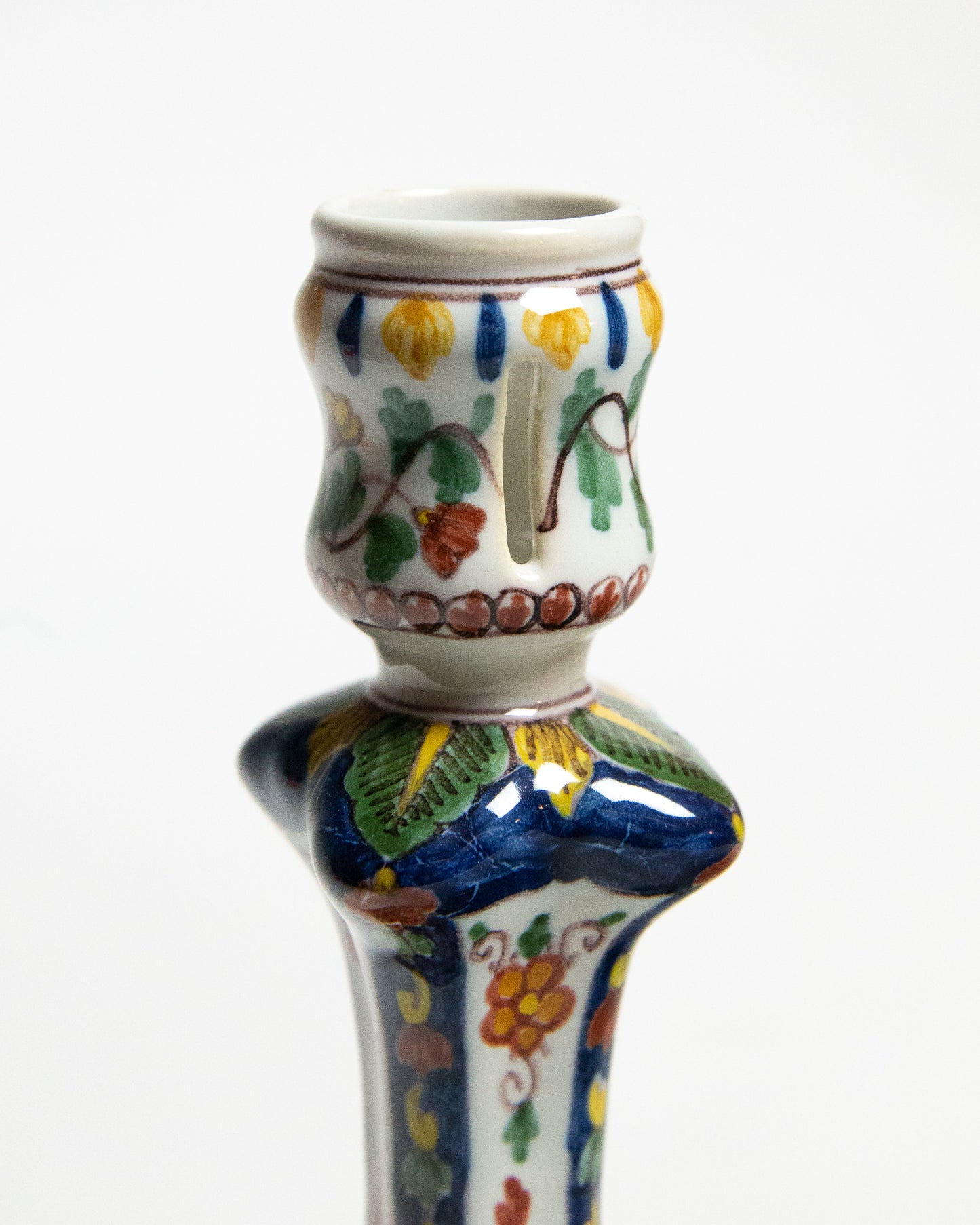 Dutch Hand Painted Candle Stick