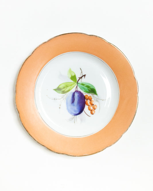 Painted Plum Plate