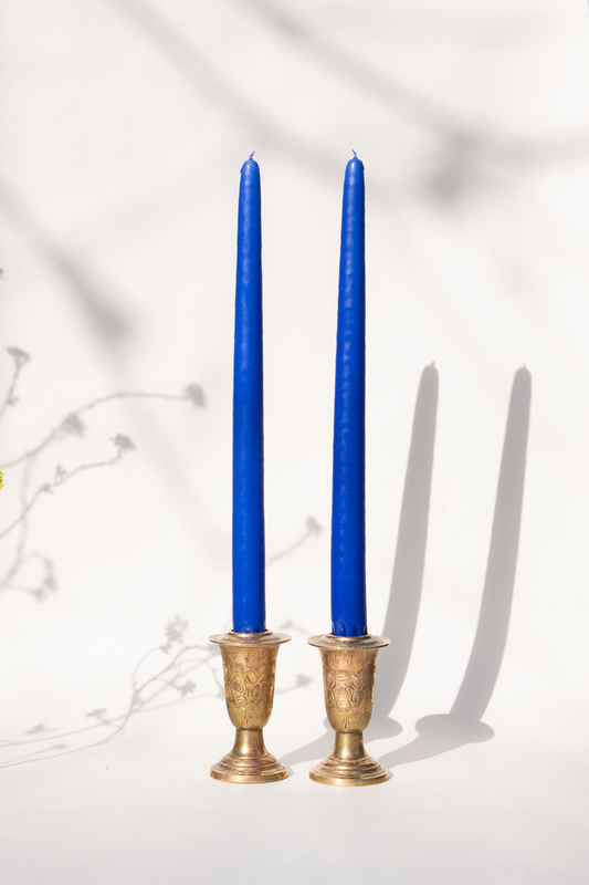 Taper Candles - Majorelle Blue