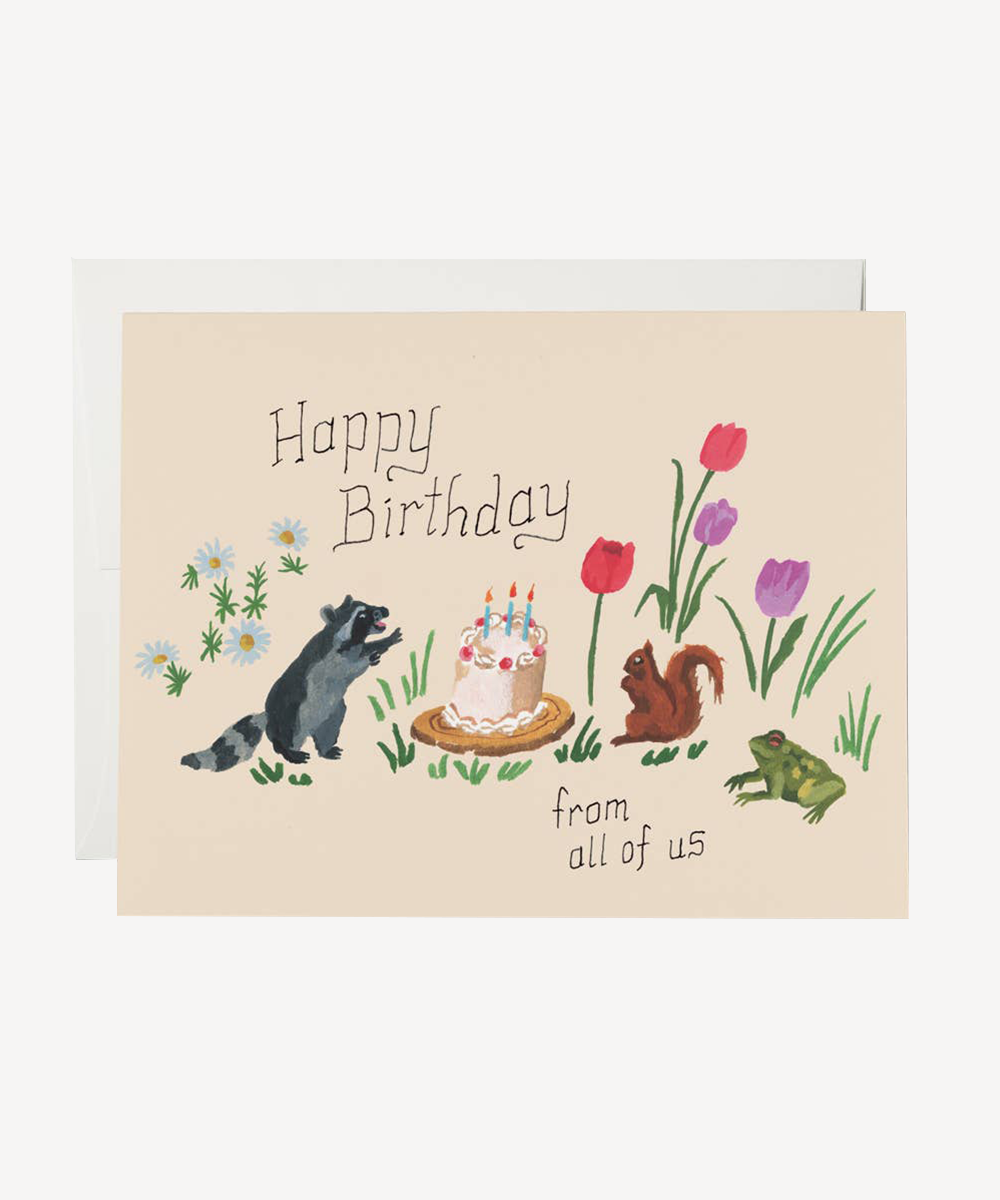 Birthday Critters Card