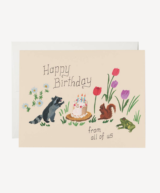 Birthday Critters Card