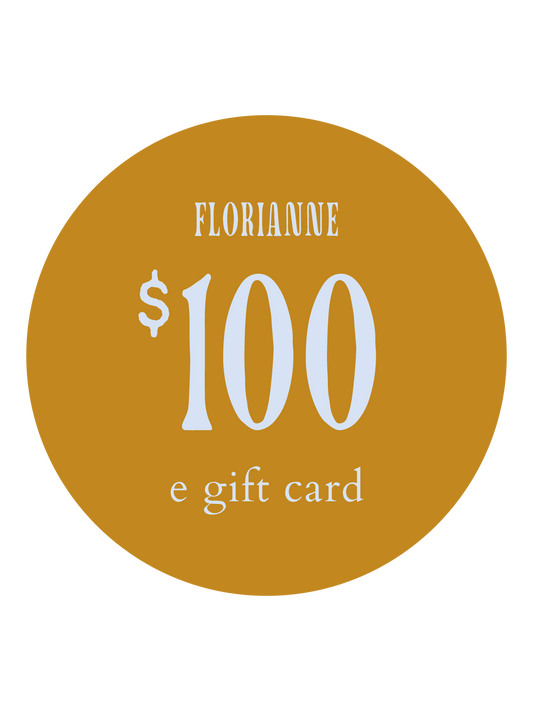 Florianne E-Gift Card $100