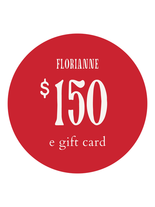 Florianne E-Gift Card $150