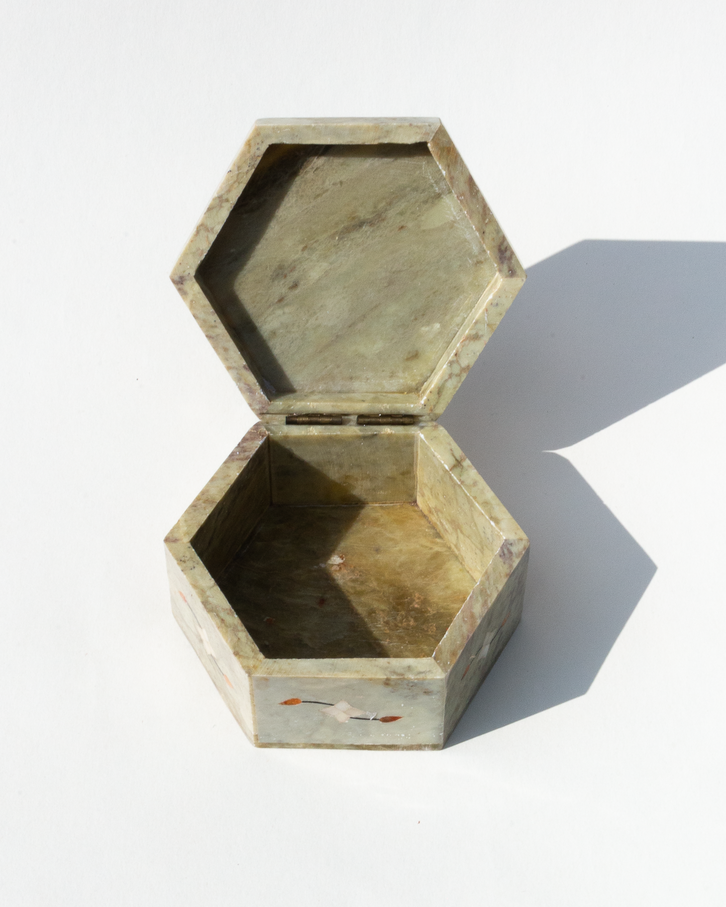 Marble Octagonal Box