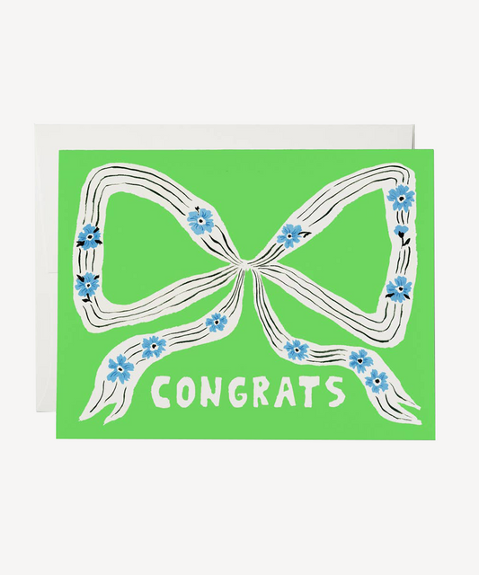 Perfect Bow Congrats Card