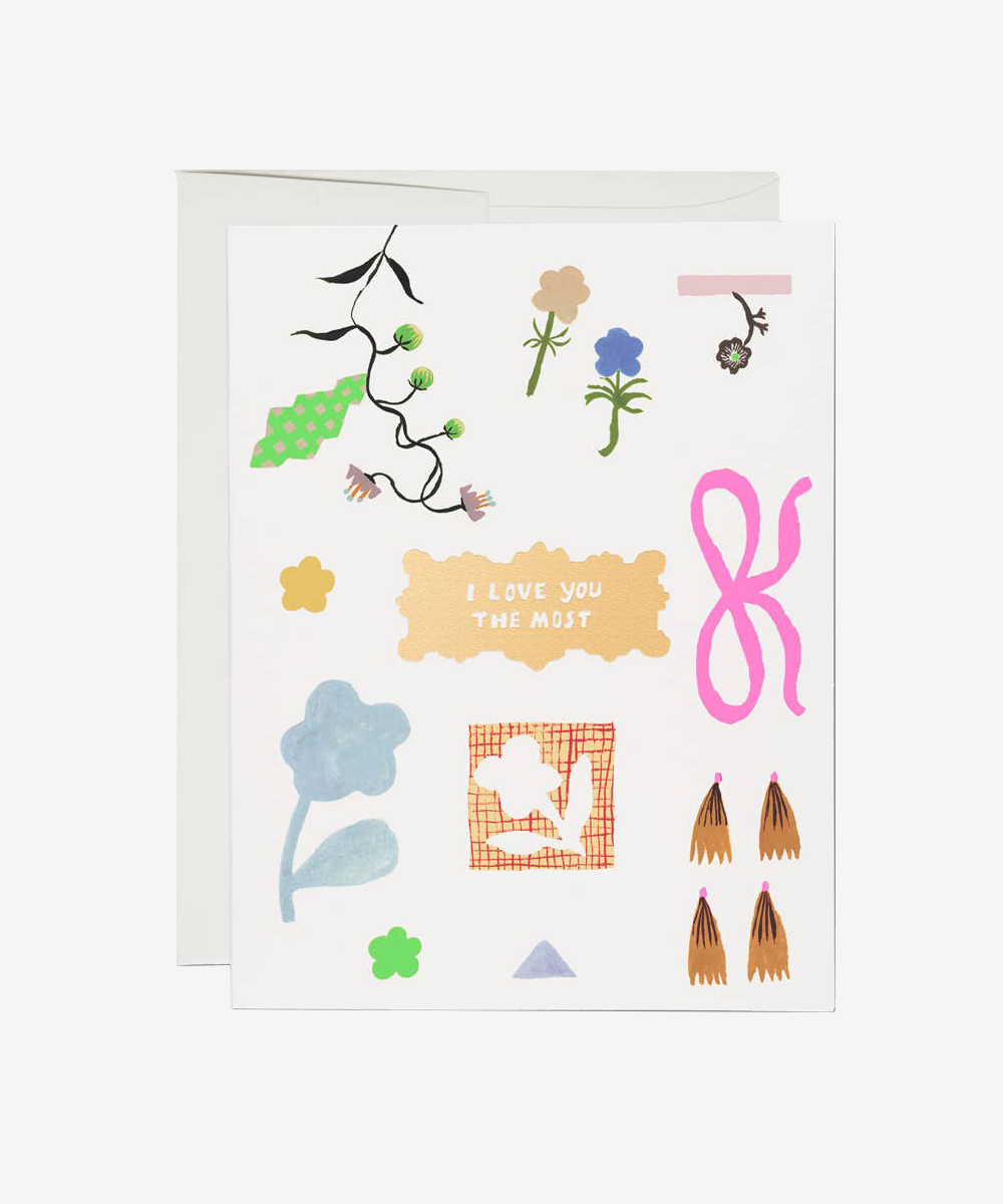 Petals and Blooms Card