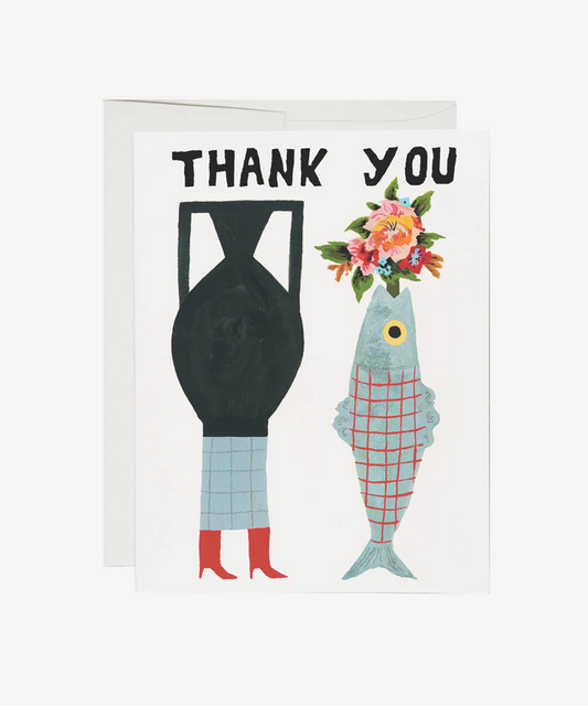 Vases Thank You Card